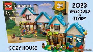 2023 LEGO Creator 3 in 1 31139 Cozy House SPEED BUILD amp REVIEW [upl. by Armbruster734]