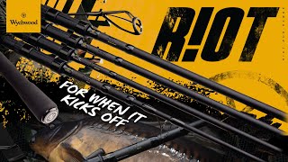 NEW RANGE OF RIOT CARP FISHING RODS [upl. by Xila13]