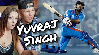 YUVRAJ SINGH 6 SIXES FROM 6 BALLS Reaction  Aussie Dillon [upl. by Nivrehs]