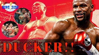 Floyd Mayweather Jr did NOT FIGHT ALL COMERS TBE Deception Part 2  Floyds DUCKING PROOF [upl. by Brigitte]