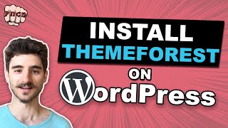 Install Themeforest Theme Into WordPress Installing a Purchased WordPress theme [upl. by Bathulda]