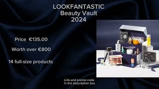 LOOKFANTASTIC Beauty Vault 2024  promo code [upl. by Jemy]