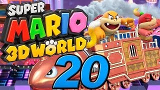 SUPER MARIO 3D WORLD  20 🐱 Leuchtstrahler im Geisterhaus [upl. by Aninad813]