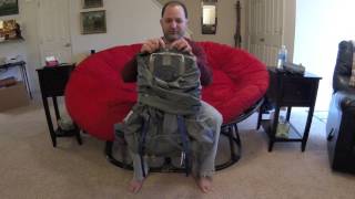 Allen And Jeanne  Gossamer Gear Mariposa Backpack Review Part 1 [upl. by Modestine]