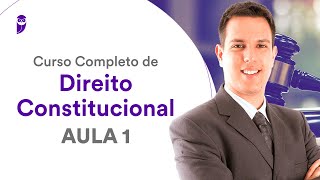 Curso Completo de Direito Constitucional Aula 1  Prof João Trindade [upl. by Blayne]