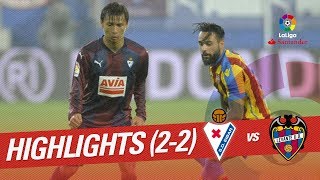 Resumen de SD Eibar vs Levante UD 22 [upl. by Stempson]