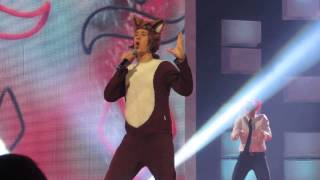 Ylvis performing What Does the Fox Say  Dec 7 2013 [upl. by Eikin]