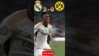 Real madrid vs dortmund 20232024 champions league final 🏆 [upl. by Pennie253]