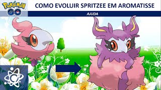 Como evoluir Spritzee para Aromatisse no Pokémon GO [upl. by Leahci]