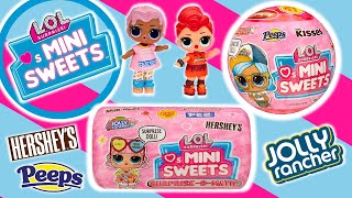 UNBOXING LOL SURPRISE MINI SWEETS Fashion Dolls Blind Bag Toy Opening [upl. by Sobel]