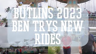 Butlins Minehead 2023  Ben Tries New Rides and Skyline Gang [upl. by Mastat219]