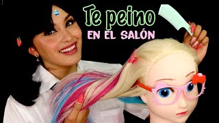 Eres LA NUEVA del 📚 SALÓN de CLASES I TE PEINO I AUTOESTIMA 💟 I Ges ASMR [upl. by Katherine710]