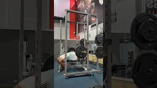 215x7 tertiary benchpress powerlifting gym gy [upl. by Eerot]