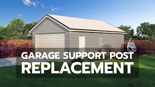 QampA Garage Support Post Replacement [upl. by Azial]