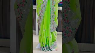 Book Now 918849765376saree ytshortsviral ⁠freegiftviralsaree teez [upl. by Housum]