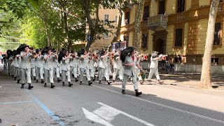 Suona La Scattini  70° Raduno Nazionale Bersaglieri di LA SPEZIA  Fanfara “A Scattini” di Bergamo [upl. by Anidal]