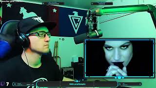 Lacuna Coil Reaction  Enjoy the Silence [upl. by Anahsat]