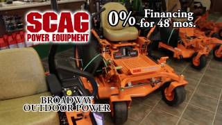 SCAG Mowers 2013KNO025071Broadway Outdoor Power Equipment [upl. by Delaryd]