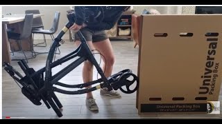 eBay Shipping How to ship an UpWalkerA Walker with 2 large dimensions in a mirror box sold on eBay [upl. by Saber]