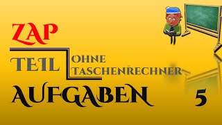 ZAP  Aufgaben mit Lösungen NRW 2023 Schraffieren Prozent Fläche 1214 [upl. by Golub960]