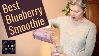 Blueberry Low Sugar Smoothie [upl. by Acire]