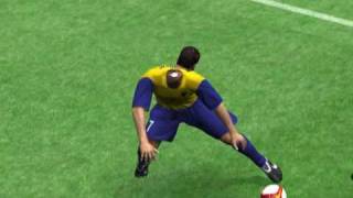 PES 2009 head glitch [upl. by Nodababus800]