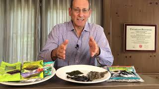 Benefits and Risks of Seaweed Snacks  Dr Tod Cooperman  ConsumerLabcom [upl. by Destinee]