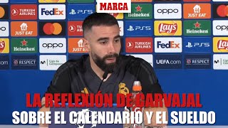 La reflexión de Carvajal sobre el calendario quotNo hemos dicho que no nos bajáramos el sueldoquot [upl. by Durham336]