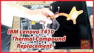 HowTOs Lenovo T410 Disassembly and Thermal Compound Replacement [upl. by Amalea929]