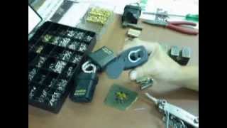 HOW TO REPIN MEDECO PADLOCK Series 5451 [upl. by Ayoj]