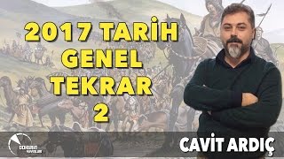 TARÄ°H GENEL TEKRAR Cavit ARDIĂ‡  2 [upl. by Leamaj]