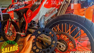 200KmH en 125Sx 🧐 Bref j’ai Reçu ma Couronne de 45 pour la KTM 👌🥰 [upl. by Fitts]