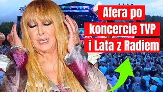 Afera po koncercie TVP i Lata z Radiem Ludzie nie kryją oburzenia [upl. by Lotson]