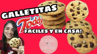 GALLETITAS TODDY CASERAS SUPER FACILES  LA PASAMOS COMIENDO [upl. by Hgielek]