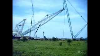 Dragline Accident Boom falls [upl. by Nwahser]