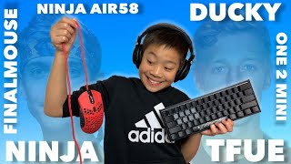 HAR FÅET NINJA’S MUS OG TFUES KEYBOARD [upl. by Jansson]