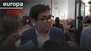 Pisarello quotAcudir a la toma de posesión de Sheinbaum ayuda a resolver el conflicto políticoquot [upl. by Belding548]