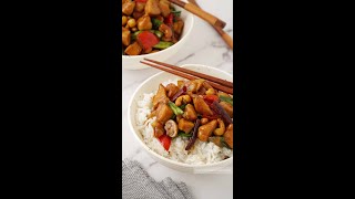 This easy and delicious Thai style cashew chicken is ready in less than 30mins [upl. by Niwrek]