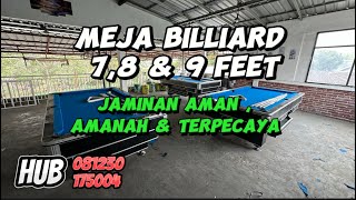 MEJA BILLIARD 7 FEET [upl. by Ennaharas]