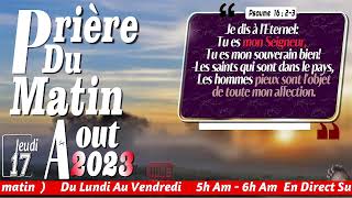 EVITEZ LES MAUVAISES COMPAGNIES  JEUDI 17 AOUT 2023  PRIERE DU MATIN  FRERE BIGOT LUXONER [upl. by Walt]