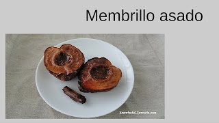 Como hacer membrillo asado [upl. by Attela]