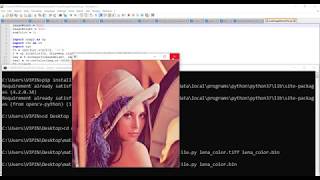 Converting Images into Binary files for Processing using OpenCV [upl. by Campman]