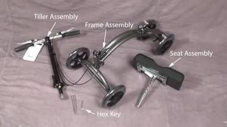 How To Assembly Drive DV8 Knee Walker [upl. by Llerrut830]