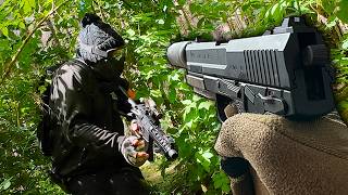 Airsoft Sniper Hides in GHILLIE SUIT and Wipes Out EVERYONE 👻 [upl. by Naus]