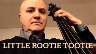 Little Rootie Tootie Bass Line Play Along Backing Track [upl. by Codd523]