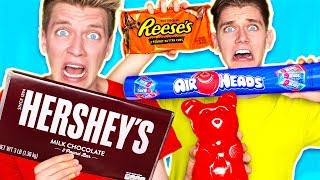 SOUREST GIANT CANDY IN THE WORLD CHALLENGE Warheads Toxic Waste EXTREMELY SOUR DIY EDIBLE FOOD [upl. by Karol]