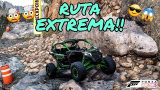 Ruta extrema 4x4 OFF ROAD en Forza Horizon 5  quotCAM AMquot MIGUEL GAMES [upl. by Reizarf]