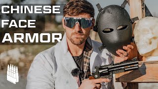 Do bulletproof masks actually work Ballistic test [upl. by Benton]