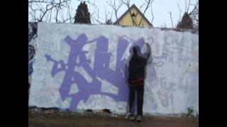 Graffiti Piece 2  MrGraffiti Styles [upl. by Brandea194]