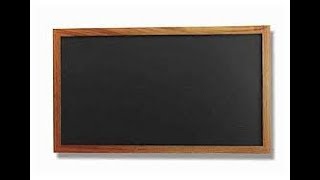 Como hacer un pizarron de madera  wooden chalkboard DIY [upl. by Ruhnke410]